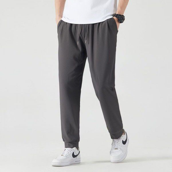 Sports pants, men's casual breathable sanitary pants, running versatile leggings