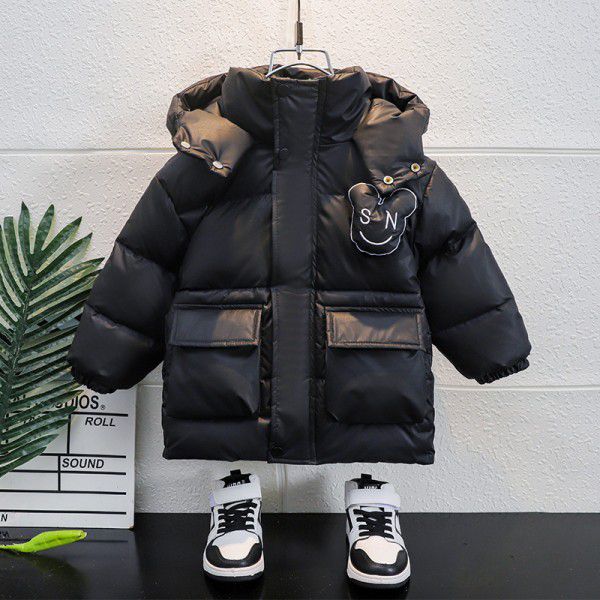 Children's down jacket, boys' winter clothing, white duck down jacket, small and medium-sized children's clothing, children's clothing, trendy baby 