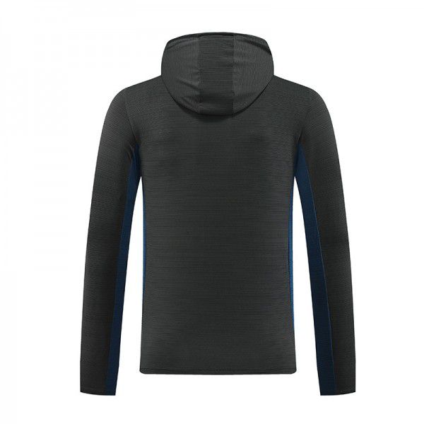 Spring and Autumn New Products Hooded Fitness Training Clothes Running Fitness Quick Drying Clothes Men's Long sleeved Sports T-shirts Training Clothes