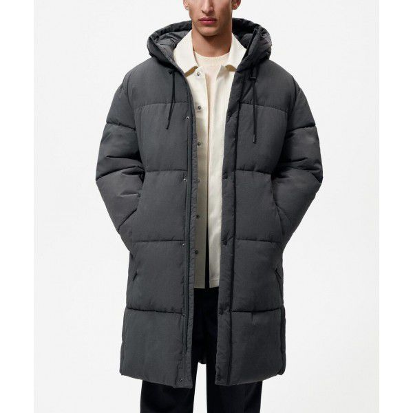 Winter New Men's Hooded Cotton Coat Parker Coat