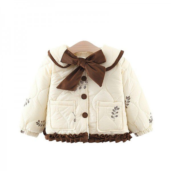 Children's cotton jacket, winter children's cotton jacket, thickened and warm, girl's coat, baby